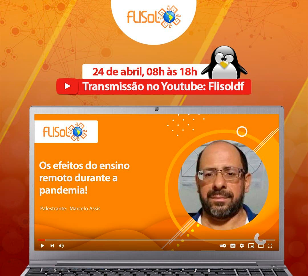 Infância Digital participa da Flisol-DF 2021